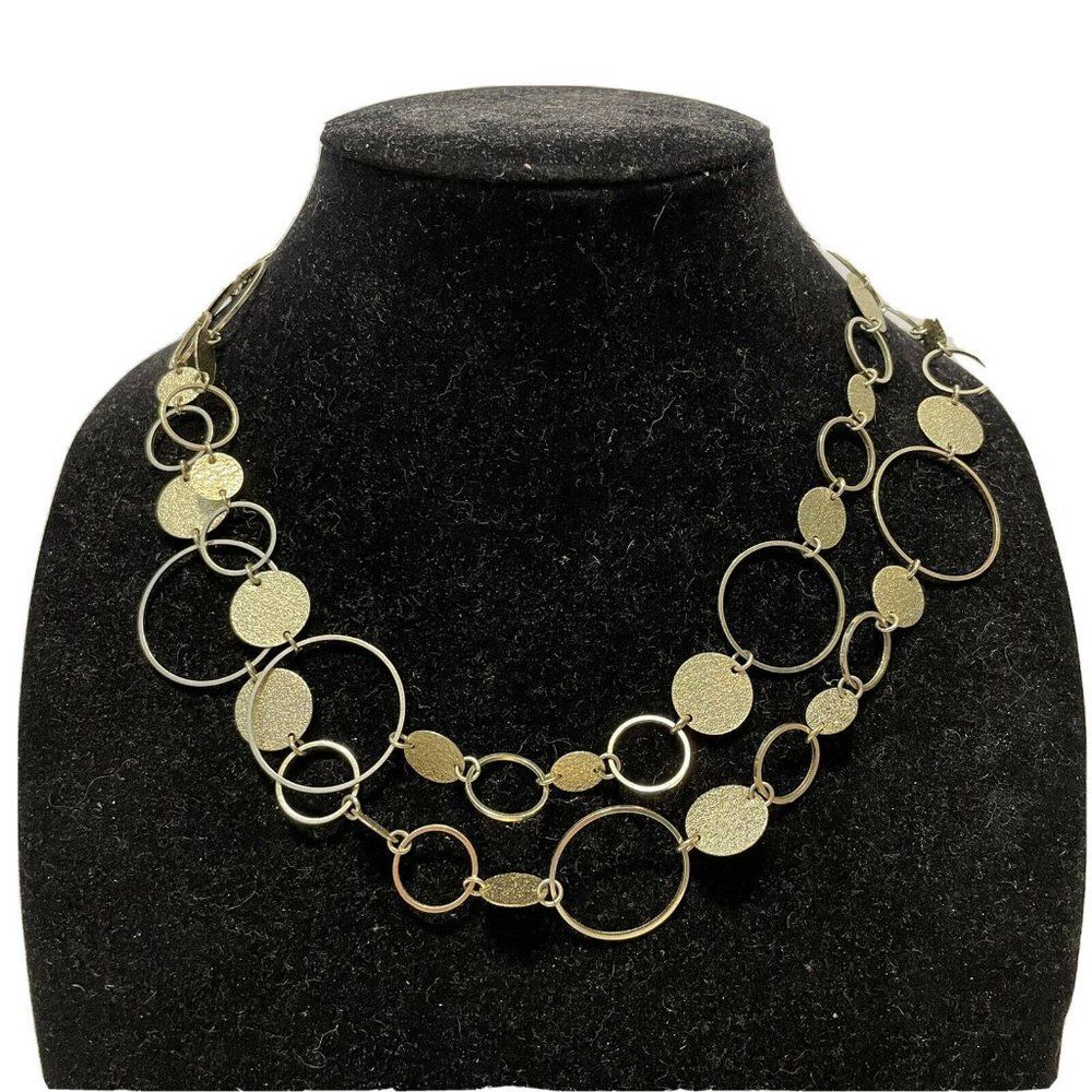 New York & Co Gold Tone Multi strand Layering